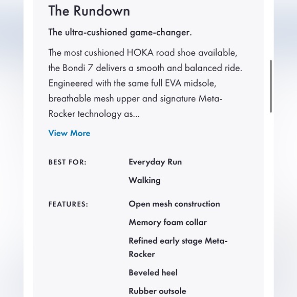 Hoka One One Women’s Bondi 7 Black & White Running Shoes - Picture 15 of 15